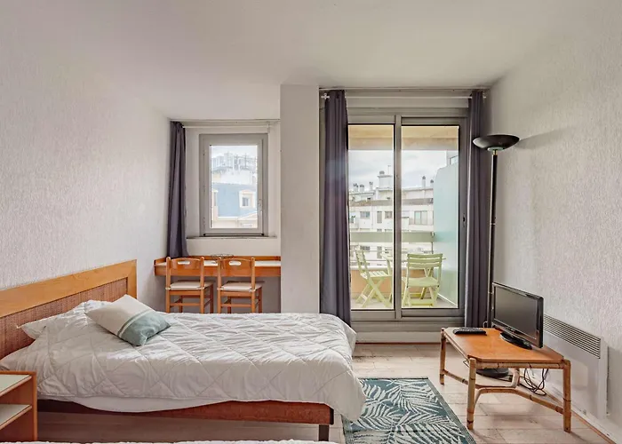 En Front De Avec Piscine A - Fr-1-3-418 Apartman Biarritz